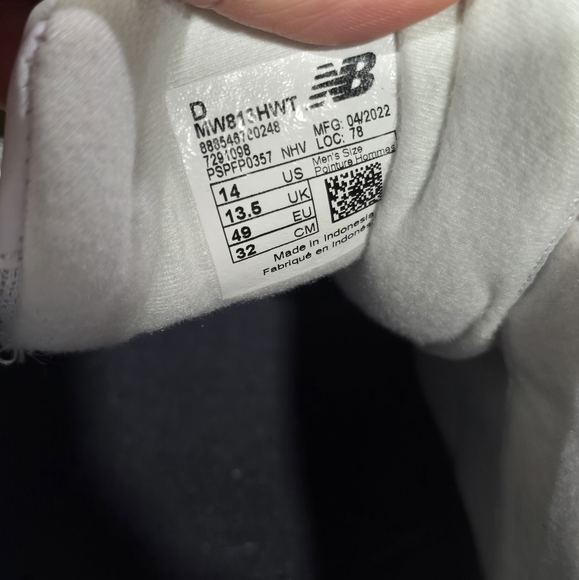 New Balance 813 V1 hook And Loop - Picture 5 of 7